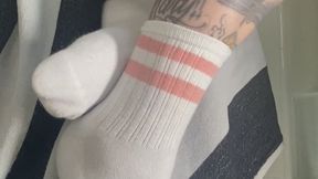 Soft and smelly white socks