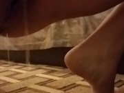 Naughty carpet piss
