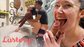 ”Garage Romp with Horny Amateurs”