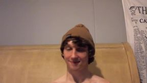 Muscle Hunk Chris Talking Shirtless