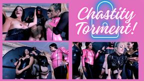 Chastity Torment! Ft Miss Roper, Mistress Tess, Matriarch Ezada Sinn & Mistress Michelle Lacy - HD MP4 1080p Format