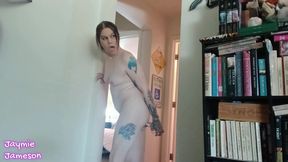 Trans Slut Seduces Roommates Friend Then Deepthroats His BBC