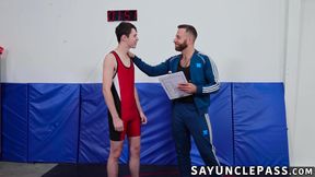 Dakota Lovell and Joel Someone practice turns to hot fuck session