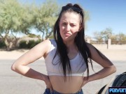 Stranded driver gets picked up for sex