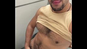 COM TES&Atilde_O, SOCOU UMA PUNHHETA NO BANHEIRO DO VIZINHO