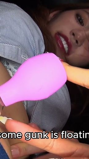 (en) From Navel to Belly Button - Azusa Misaki Tries to Turn Noa Hoshizora's Navel Inside Out