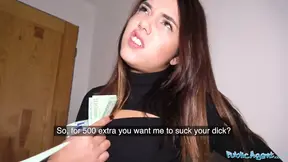 Public Porn Hot tourist sucks and fucks in stairwell