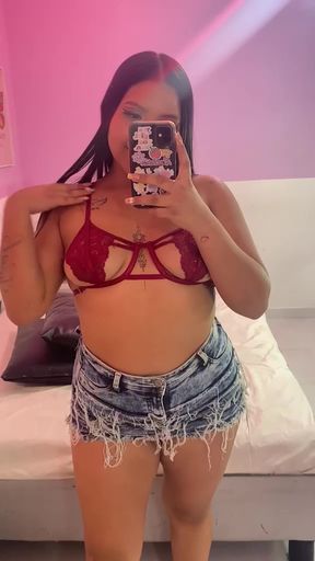 Bored girlfriend seeks distraction, gets naughty