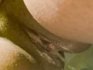Lustful mother records this clip whilst urinating in the bath at her work