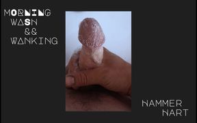 Cock Washing And Wanking At The Morning By Hammer Hart