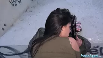 Public Porn Outdoor orgasms for Serbian beauty