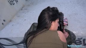 Public Porn Outdoor orgasms for Serbian beauty