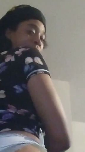 Naked Ebony Mifl   Clip 1