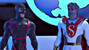SodomySquad - Superhero Twink Gets Double Penetrated By Monster Cocks