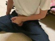 日本人素人男子が１時間射精我慢した結果、、