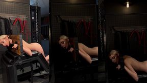 another of my hot bondage collection for youi!! what would you do to me if i was restrained like this? 😈