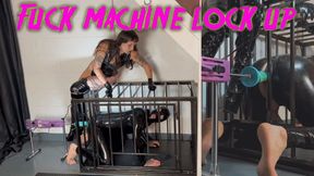 Fuck Machine Lock Up 4K ft Mistress Miss May Maz Morbid