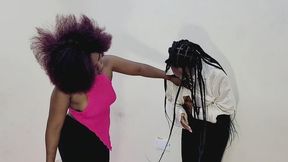 STRIPPED OFF AND TIED BELLY PUNCHING DOMINATION VIDEO