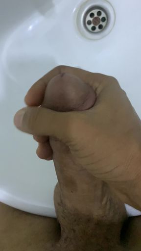 The Sink in the Office Jerk off