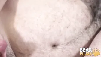 Hairy Bears Max Horss and John Lock Suck and Bareback Fuck
