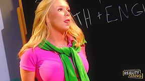 Dylan Riley - Deep Throats Her Way Though Detention In Hd