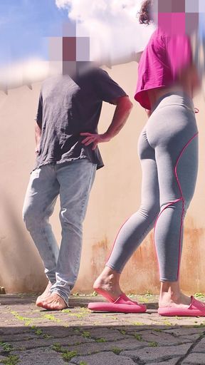 BBQ day turned spicy real quick