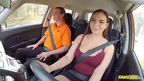 Curvy Brunette Sucks Hot Cock - Sofia Rae And Ricky Rascal