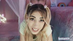 ”Inserted: Delilah Day Shows Off Her Pink”