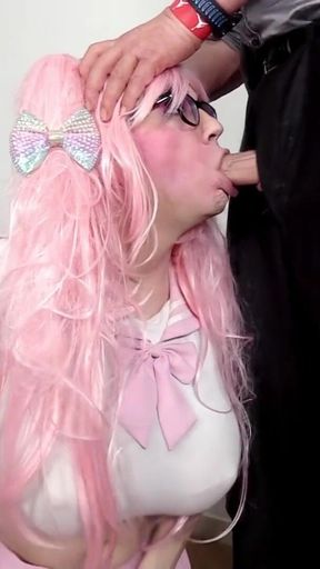 sissy barbie doll gets used by her master