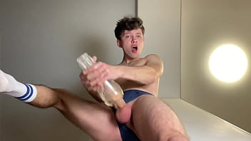 Big Dick Teen FUCKS DEEPLY HIS FLESHLIGHT / Pocket Pussy / Hot Boy / Sexy / 18 years old / Fit /