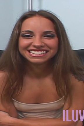 Brunette with a big ass receives a sloppy facial after sex