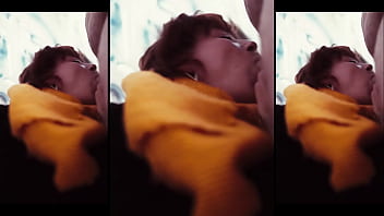 Outdoor cum in mouth