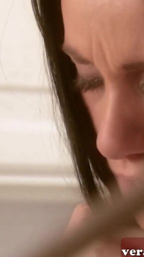 Thrilling moment from "Skinny beautiful teen in pantyhose and clothes with small tits fucked"