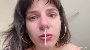 becoming my snot and spit slave
