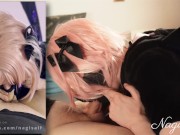 Cute femboy sucking stepbro and getting fucked hard - NagisaIf