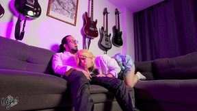 marin kitagawa gets pounded hard by her college mate! - anime dakimakura pillow cosplay review