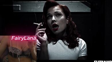 Asian Trans Fucks Girl -grows a dick - Cums all over - Creampie