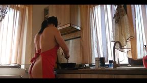 let's cook! i have a new recipe. # fyp, # amateur, # doggy- style, #milf,#fetish, #custom, # cooking- fetish, # gfe, #butt-plug