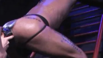 Matthieu Worships Billy's Smooth Muscled Ass Before Rough Fisting