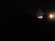 Weird light in the Sky that Turns and Fades In the Sky