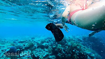 Meet Nudist tourist Chick on Beach and Hard Fuck her BUTT and Pussy JessiJek