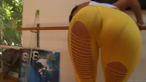 Passionate Latina Porn Star Teases With Her Sexy Body Before Blowjob Delight