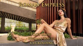 Roman Empress Livia Druscila Turns Ex-Husband Into Foot Slave & Human Toilet - Cuckold Femdom Humiliation 4K