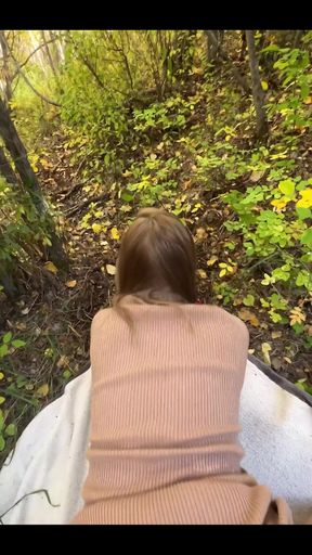 Stranger Caught Me in the Wood and Creampied Me