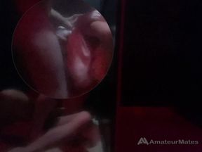 Amateur Guys Caught Having Fun in Darkroom and Through Glory Hole