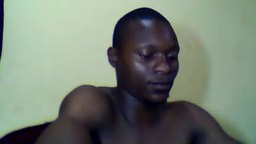 Ebony Male Philip Plays with His Dick