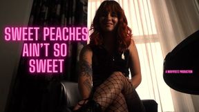 Sweet Peaches humiliates you and ruins your orgasm JOI