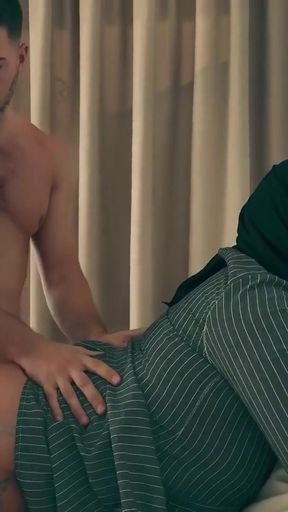Hot Muslim Slut Kept Our Lesson Completely Haram   Clip 2
