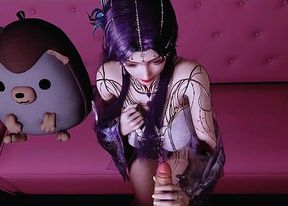 Virtual Goddess Spark: Scarlet Curves - 3D Animation Hentai