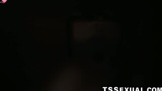 TSSexual.com - Big boobed ts Jexxxica Blake blows and rides my cock